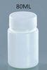 Professional 80ml Food Grade HDPE Plastic Bottles With Lids