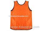 Orange White Training Vests SoccerMesh Blank Fitness Clothing Sports Game Bib