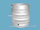 Small Slim Quarter Keg In Home Brew With Malt And Hops / 20 Litre Beer Keg