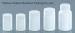 White HDPE Plastic Bottles Empty Medicine Bottles For Pill Packaging
