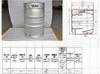 DIN Standard Stainless Steel Keg With Micro Matic Spear / 50 Litre Beer Kegs
