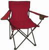 Indoor Outdoor 600 D Oxford Fabir Beach Folding Chair With Arm Rest and Cup Holder