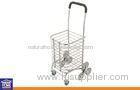 Folding Aluminum Basket Personal Shopping Carts with Wheels Can Climb Stairs