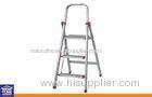 Folding 3 Step Home Aluminium Ladders / Folding Step Ladder Household Tools