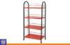 Kitchen Partner 4 Layer Garage Storage Racks and Shelves with PE Coated Tube