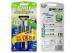 Nonslip Manual double Blade Razor with 4 replacement blades shaving set