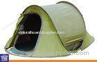 Polyester Fabric Waterproof Beach Tents / Outdoor Military Camping Tents for Family
