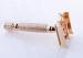 Head twist to open manual shaving butterfly double edge razor Home use