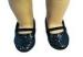 Black Bright Color Shoes Roughness American Girl Doll Clothes Shoes and Accessories