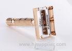 Butterfly open gold handle Double Edge Safety Razor for men best gift