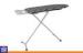 T-leg Adjustable Small Ironing Board Black and White Strip Cover with Spong