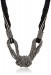 Poetry Accessories Choker Necklace for Women (Black & Silver)