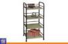 Kitchen or Living Room Home Storage Racks for Shoes or Garage with 4 Tiers ABS Plastic Board