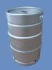 German Standard Half Barrel Keg With Handle Of Rolling Ring In Brewery