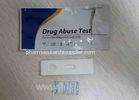 CE ISO13485 Marked Drug Abuse Rapid Test Kits Serun / Plasma Strip / Cassette