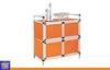 Customized Metal Aluminum Storage Cabinets Modern Multi functional Home or Office Furniture