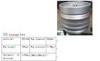 Food Grade Stainless Steel Keg 30L For Beverage / Beer Brewing Barrel