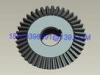 Large Diameter Steel Arc Bevel Gears Shaft By Casting / Forging Or Machining