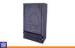 Black and White Strip Cover Portable Non Woven Fabric Wardrobe With Drawer and Zipper