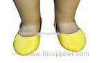 Cute Yellow PU American Girl Doll Shoes 18 inch Brings Kids Happiness