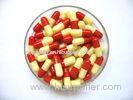 Red Yellow Pharmacy Powder Empty Medicine Capsules Size 00# ISO9001