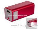 Mini LED Recharge Power Bank Device for Mobile Red 10000mAh Power Charger