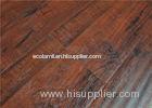 Click Lock Cherry Wood Distressed Laminate Flooring Handscraped High Density AY001