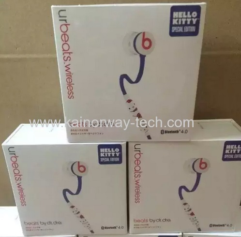 Urbeats Beats by Dr. Dre Wireless Bluetooth 4.0 Earphone Headphones Hello Kitty Special Edition