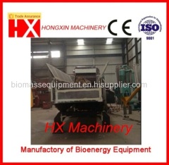 CE big feeding wood crusher