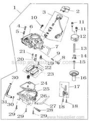 FIGURE 14 CARBURETOR COMP.