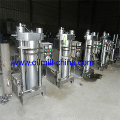 Hydraulic olive oil press machine cocoa bean oil press machine oil extraction machine