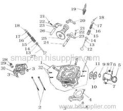 FIGURE 6 CYLINDER HEAD COMP