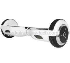 Two Wheels Board Smart Scooter Self Balancing Unicycle Electric with Bluetooth Speakers and LED Light