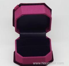 High grade velvet Ring Gift Box