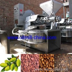 6YL-100 automatic flax seed small cold press oil machine