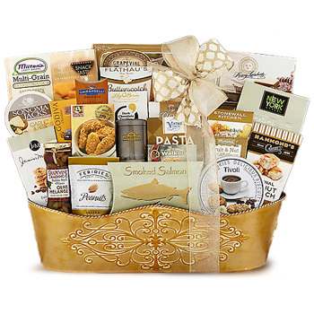 Silver Collection Gift Basket