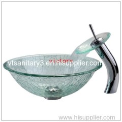 clear tempered glass basins for bathrooms