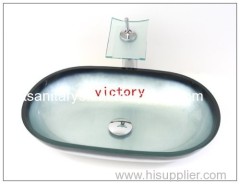 oval shape hand wash sink