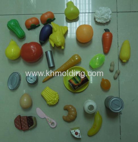 Children Plastic Pretend Play Toy Food Set - blow