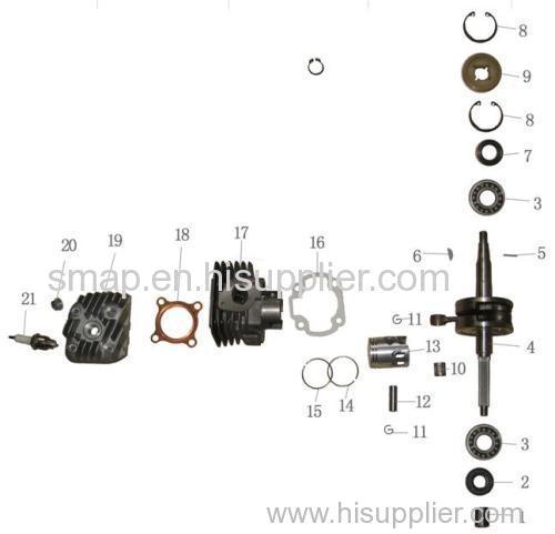 FIGURE 1 CYLINDER & CRANKSHAFT COMP.