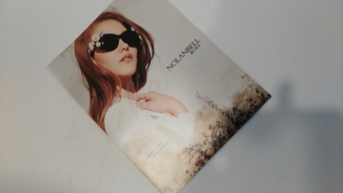 Stardream paper cover softback clothing fashion magazine printed for garment company