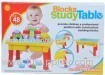 Toys Bhoomi Childrens Multi-Fun Block Building + Study Table