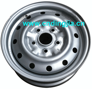 WHEEL - STEEL / SILVER 14x5J / 24535012 / 24529992 FOR CHEVROLET N300 / N300P