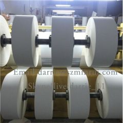 China largest destructible label material factory MinRui wholesale tamper evident self adhesive vinyl label paper