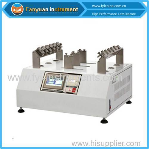 Shoe sole abrasion resistance tester