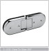 Brass Shower Hinges / Glass Door Hinges