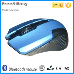 CE FCC Rohs 6D optical wireless bluetooth mouse