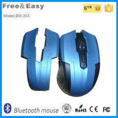 CE FCC Rohs 6D optical wireless bluetooth mouse