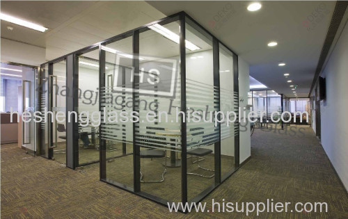10MM clear tempered glass as wall