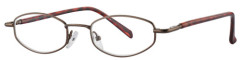 Unisex designer metal reading glasses